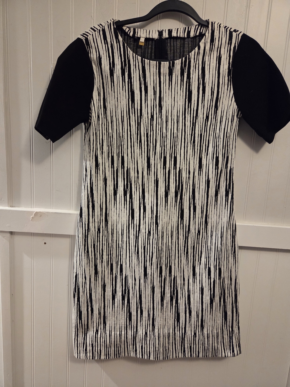 Anthropologie 4 Collective Black And White Dress Size Medium